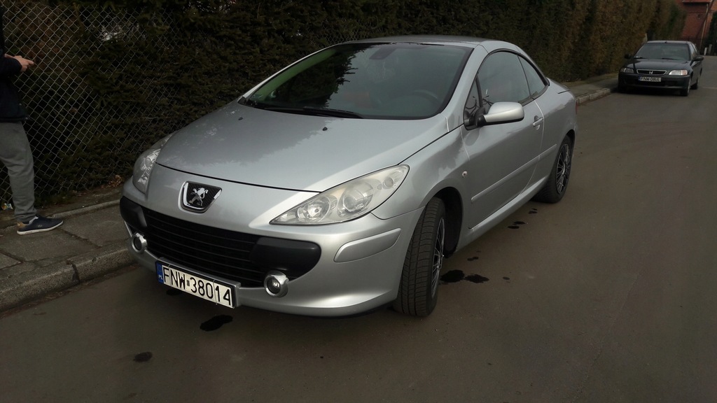 Peugeot 307 CC 2,0 Benzyna + LPG 2006 r. Skóra