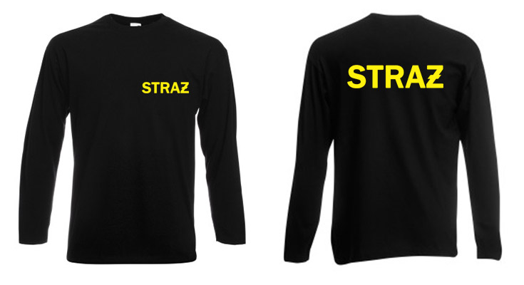 Koszulka longsleeve STRAŻ męska S PSP2