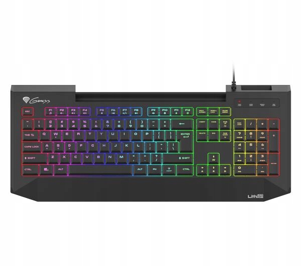 Купить Игровая USB-клавиатура Genesis Lith 400 RGB HUB: отзывы, фото и ...