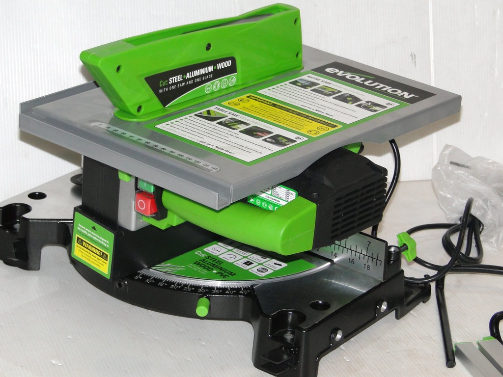 PIŁA EVOLUTION FURY 6 TABLE MITRE SAW 7281702224 oficjalne archiwum Allegro
