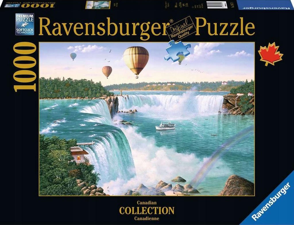 Puzzle 2D 1000 Wodsopad Niagara 19871