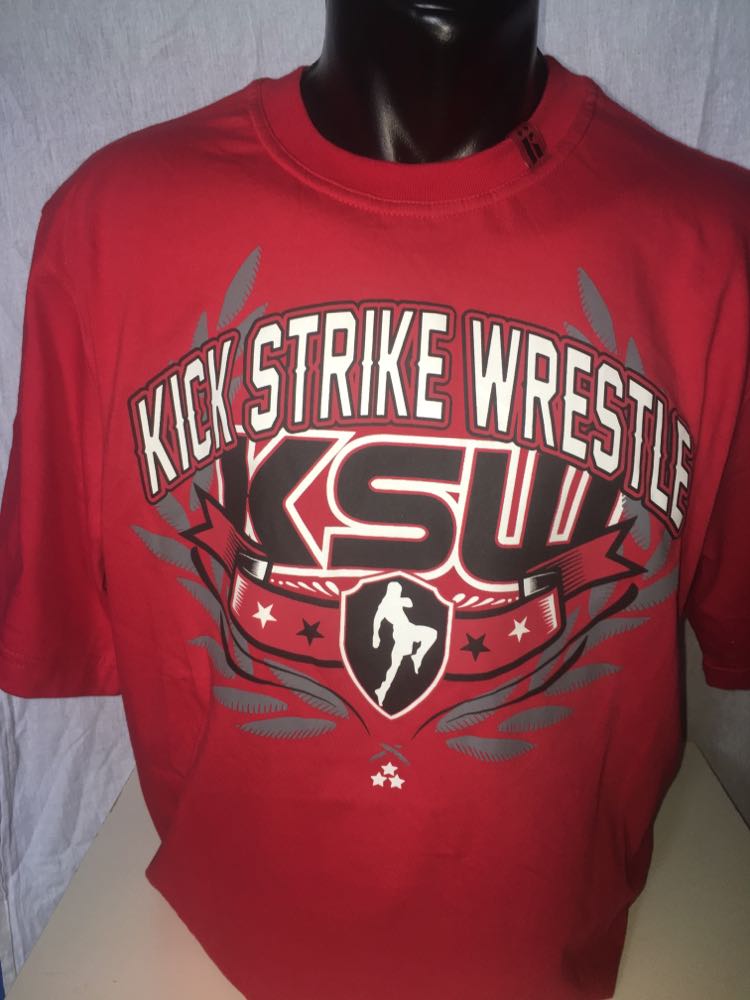 Koszulka T-shirt KSW KICK STRIKE WRESTLE