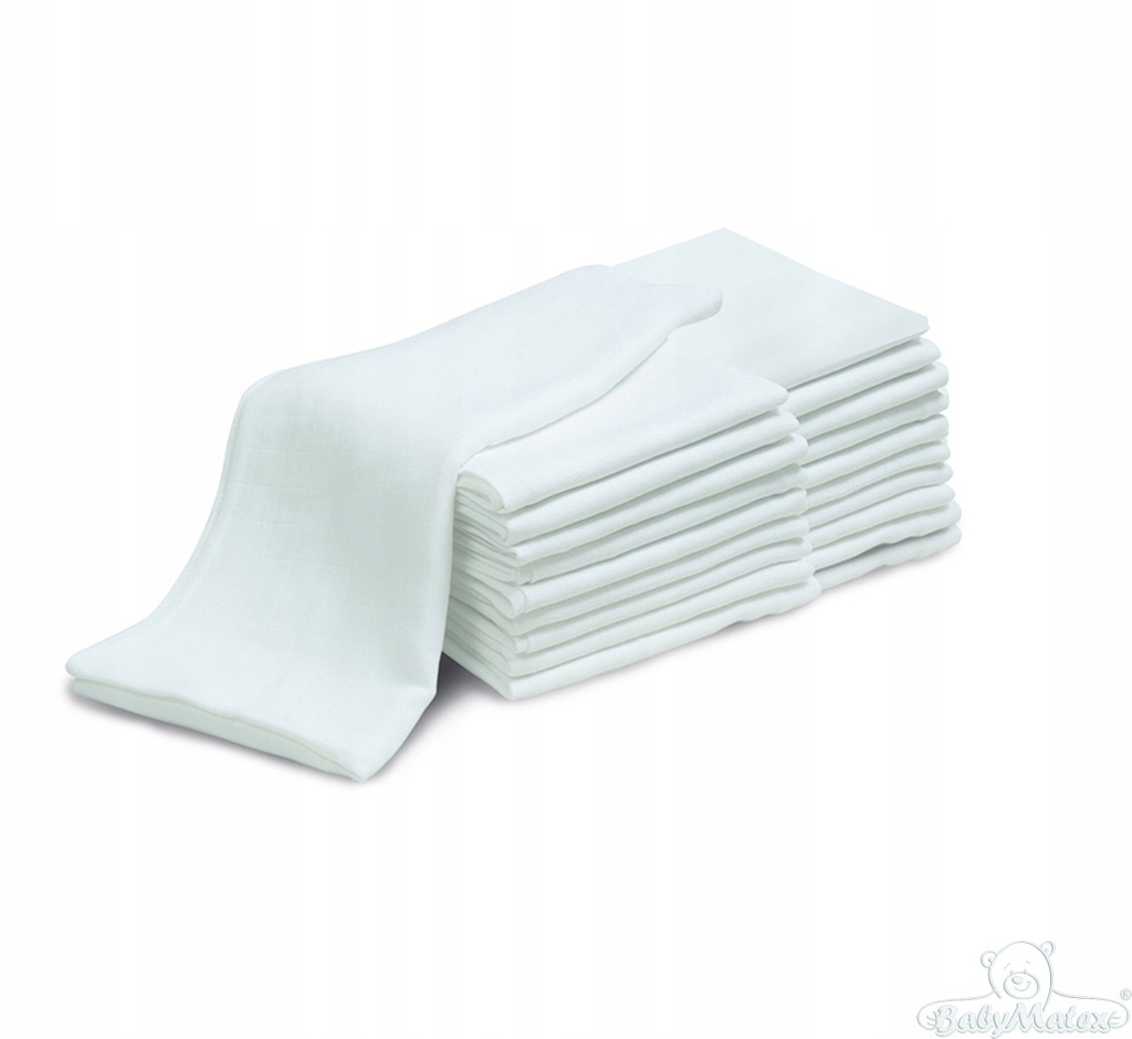 Pieluchy tetrowe 20 szt 70x80 bawełna