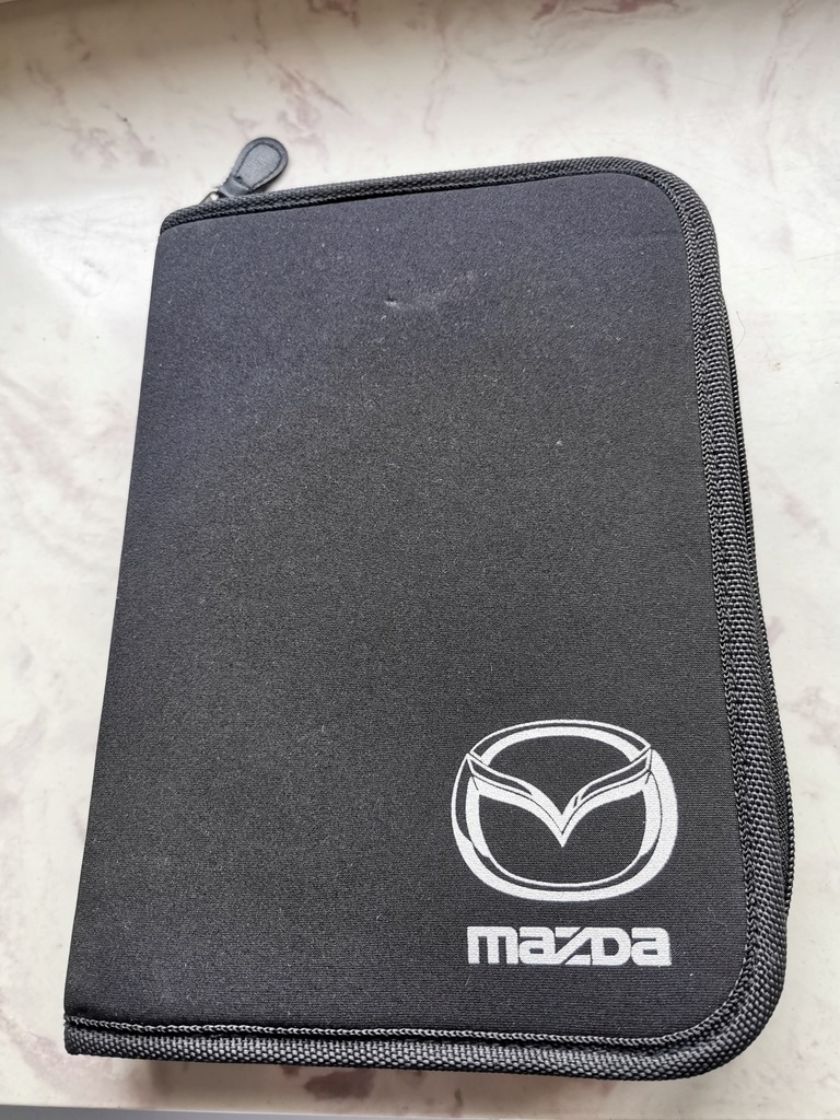 Etui pokrowiec książkę serwisową dokumenty Mazda