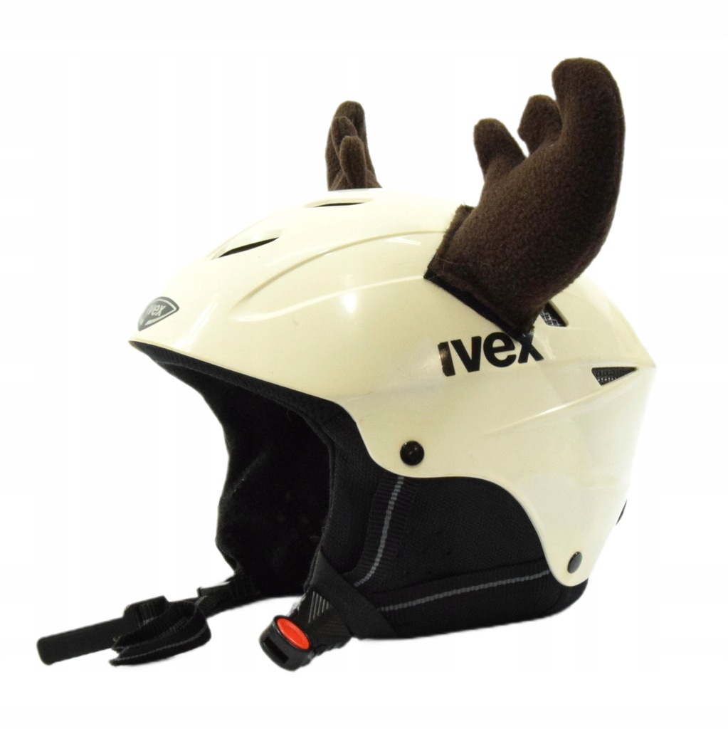 Ozdoba na kask narciarski, motocyklowy, rowerowy- RÓŻKI - Łośiek / Asteriks