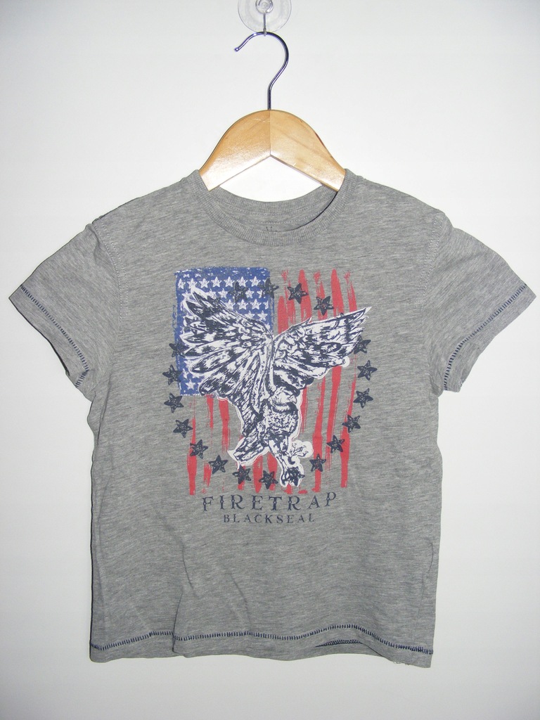 FIRETRAP koszulka t-shirt z aplikacją 8-9 lat