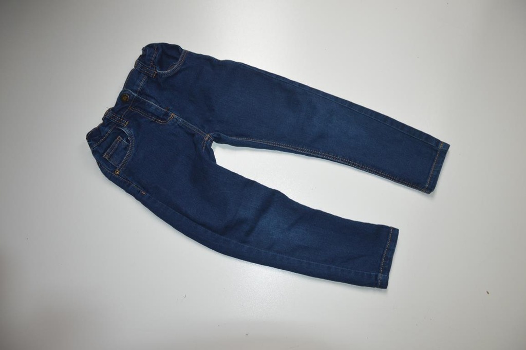 DENIM* SPODNIE JEANSOWE RURKI Z REGULACJĄ 110