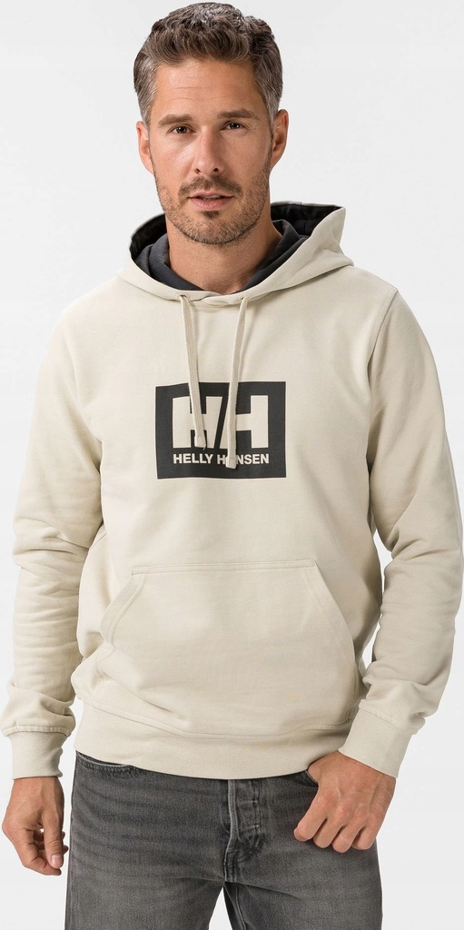 Helly Hansen Bluza męska Box Hoodie Pelican r. M