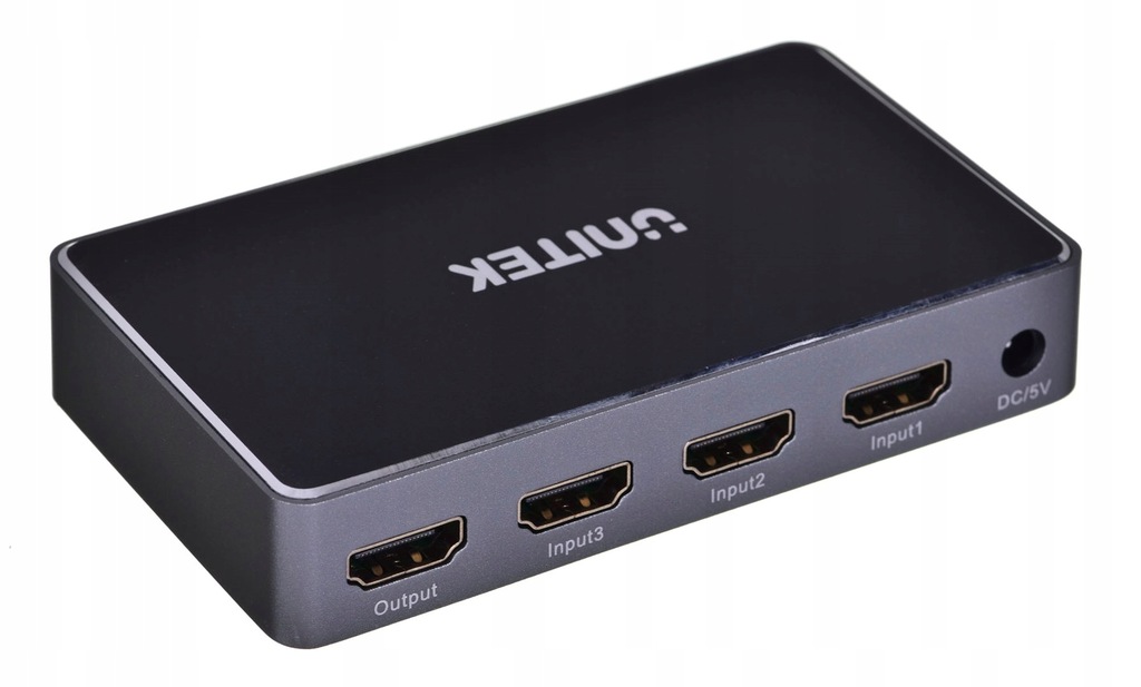 UNITEK PRZEŁĄCZNIK SYGNAŁU HDMI 1.4B 3 IN 1 OUT 4K