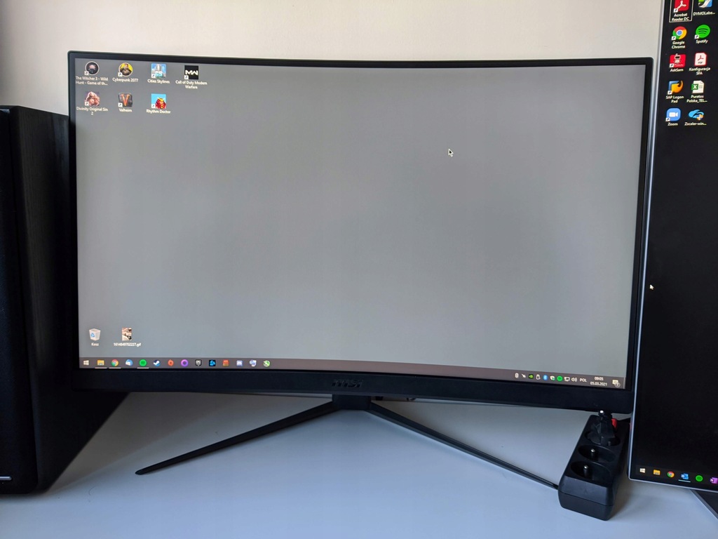 MONITOR MSI Optix G27C5 27" 165Hz 1ms Gaming