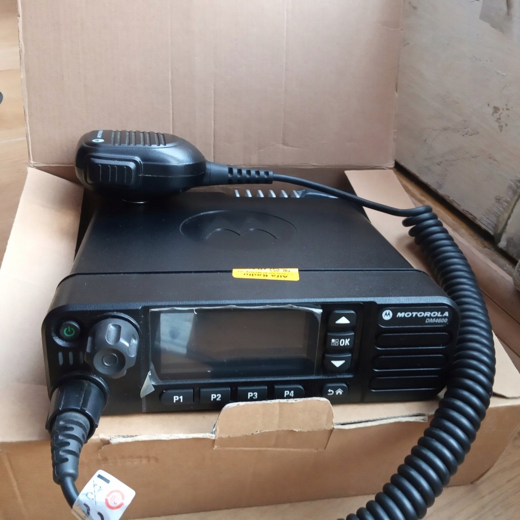 Radiotelefon Motorola DM4600 VHF DMR Straż OSP Pog