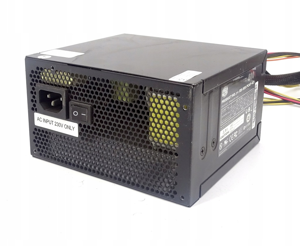 Zasilacz Cooler Master RS-500-PCAP-A3 500W - 12837549300 - oficjalne ...