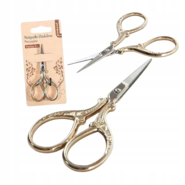 NOŻYCZKI OZDOBNE PRECYZYJNE 9CM