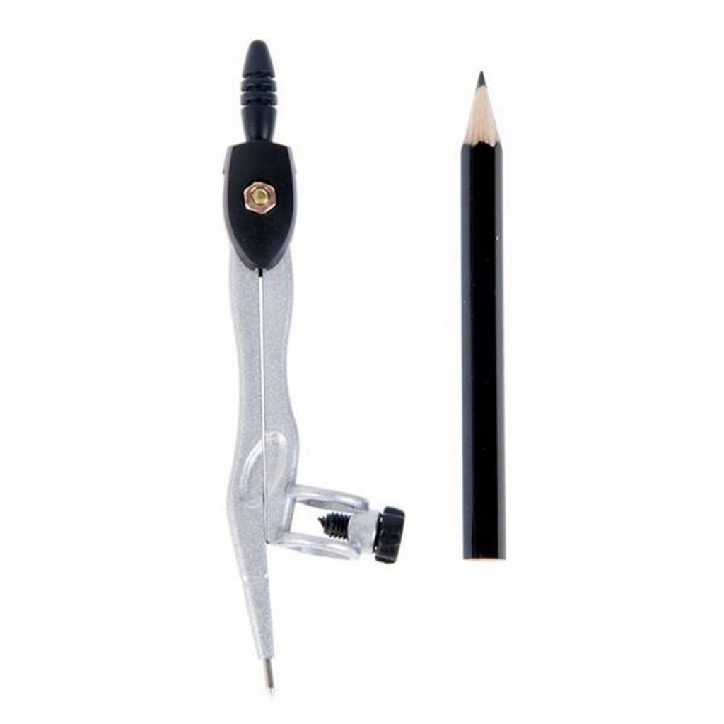 Cyrkiel metalowy + ołówek Starpak