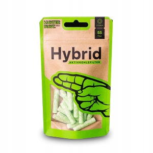 Filtry Hybrid 55 szt. Green Lime Bag