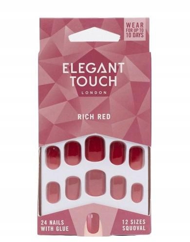 DA2626 ELEGANT TOUCH__NW3 CZERWONE TIPSY__