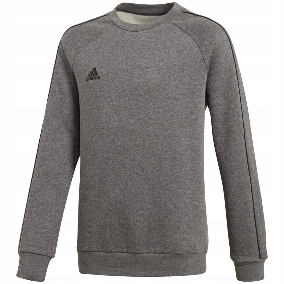 Bluza dla dzieci adidas Core 18 Sweat Top JUNIOR szara CV3969 128cm