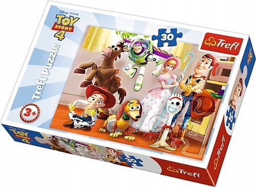 Puzzle 30 elementów - Toy Story, Gotowi do zabawy