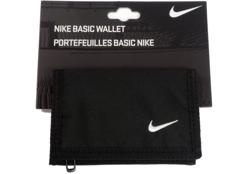 Portfel NIKE Basic Wallet Czarny na Banknoty Bilon 7580900962 oficjalne archiwum Allegro