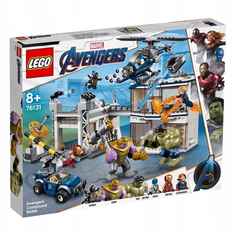 LEGO AVENGERS 76131 BITWA W KWATERZE AVENGERSÓW