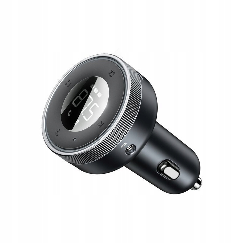 Adapter Bluetooth do Audio przez FM Radia + Ładowarka USB i MP3 - Baseus