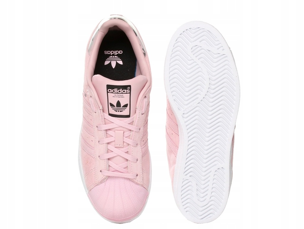 Buty damskie Adidas Superstar J B37262 7594392220 oficjalne archiwum Allegro