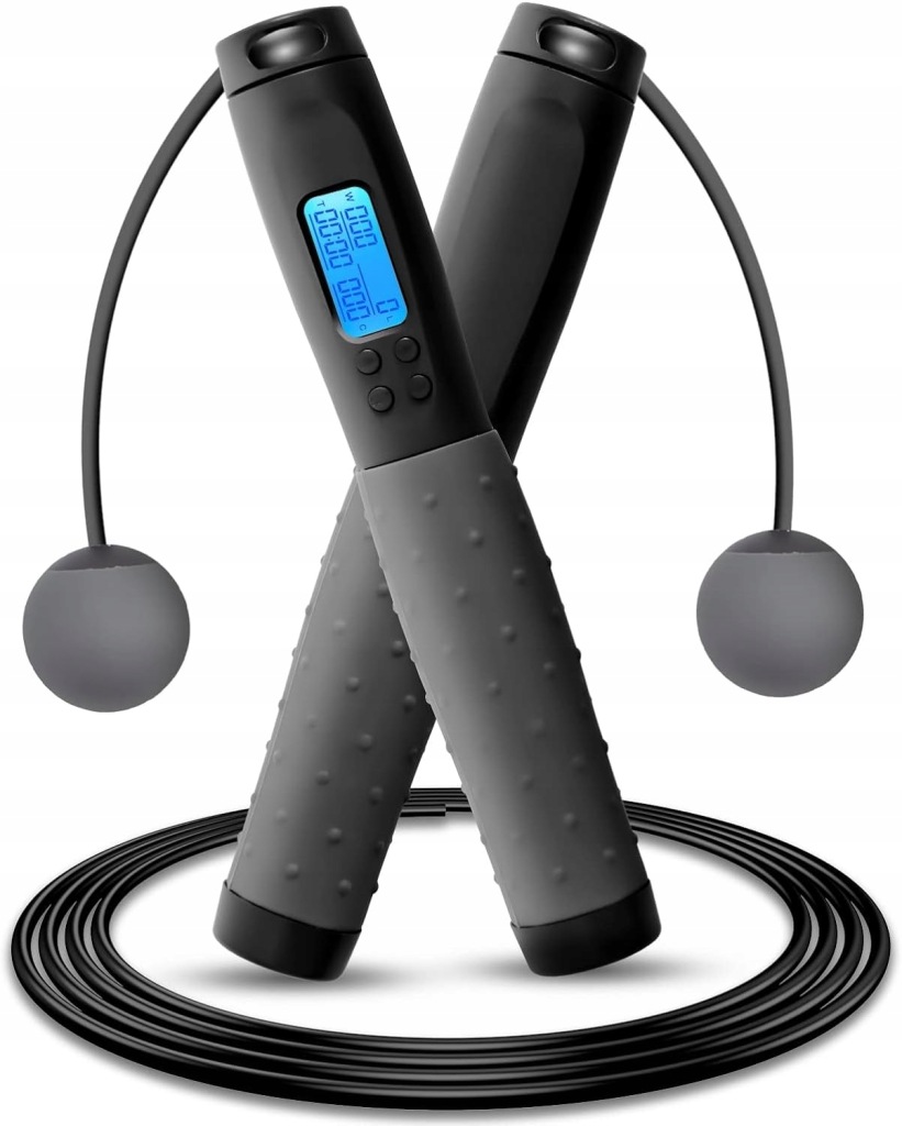 Uten Skakanka CYFROWA Z KULKAMI LICZNIKIEM LED 3M