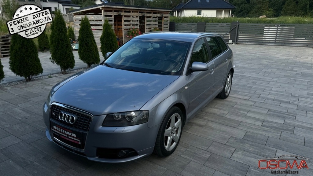 Audi A3 1.8tfsi s-line 160KM skory klimatron...