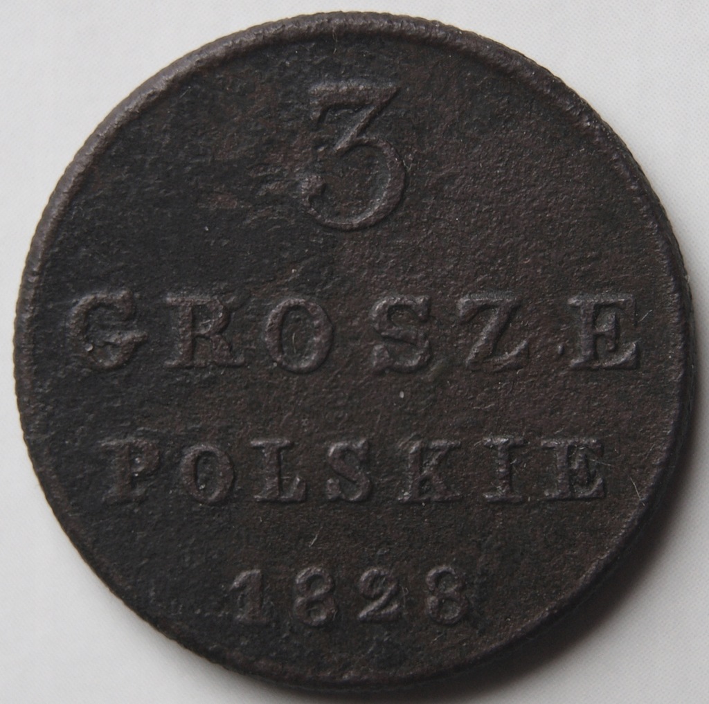 3 grosze polskie 1828 FH