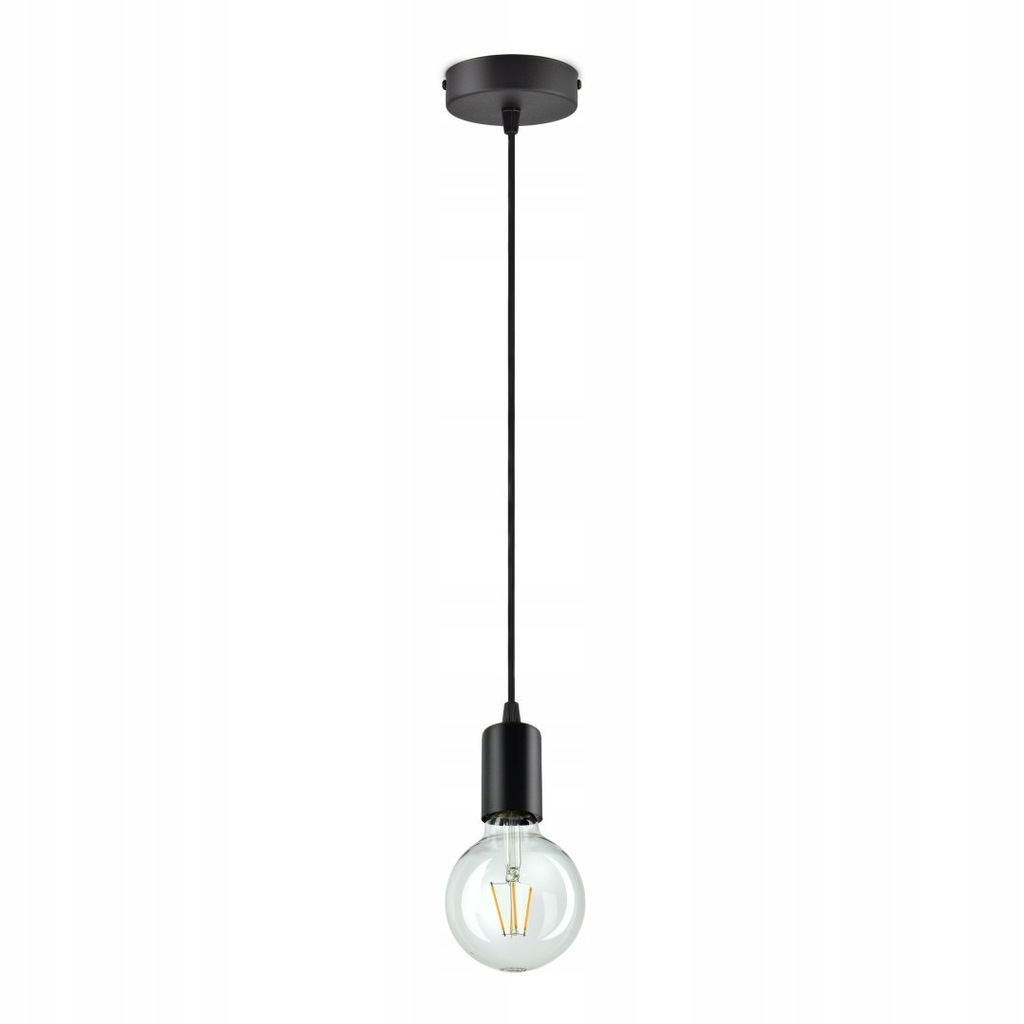 BALBU lampa wisząca, moc max. 1x60W, E27, czarna