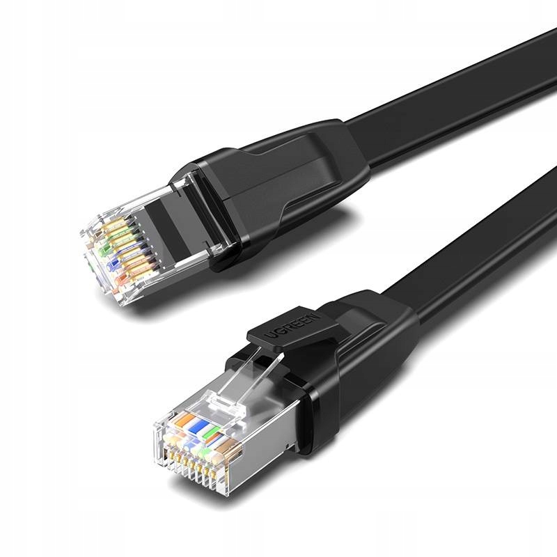UGREEN Płaski kabel sieciowy Ethernet RJ45 5m cat8
