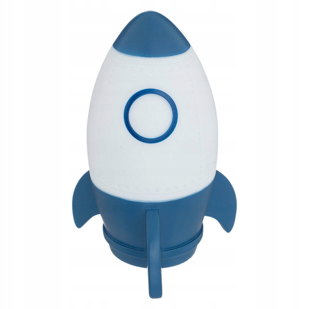 LAMPKA DO POKOJU W KSZTAŁCIE RAKIETY KOSMICZNEJ DLA CHŁOPCA, 14 CM OUTLET