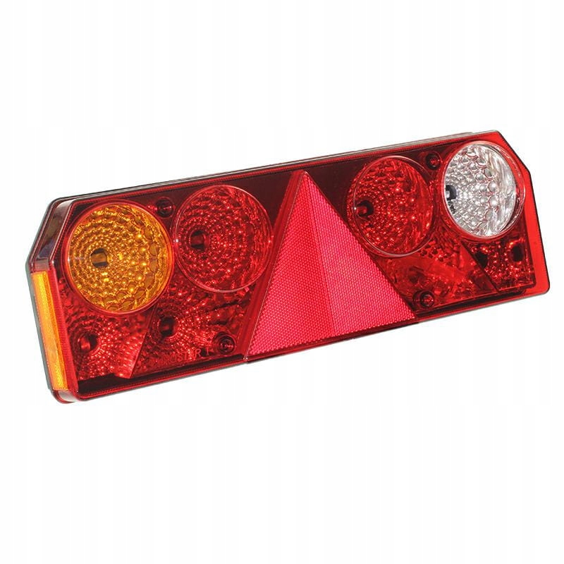 Lampa Tylna Zesp. Europoint Lewa (Żółta) Ii Typ - Schmitz - Z Gniazdem Okrą