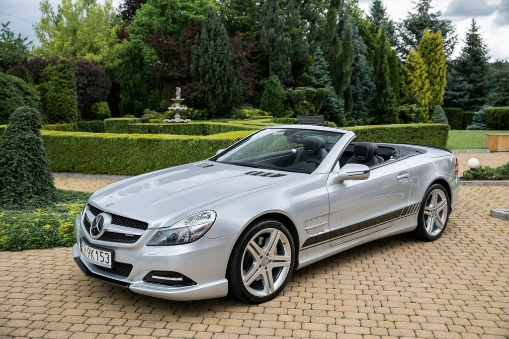 Mercedes SL 500 Piecha Design. Wydech 63 AMG. ABC.