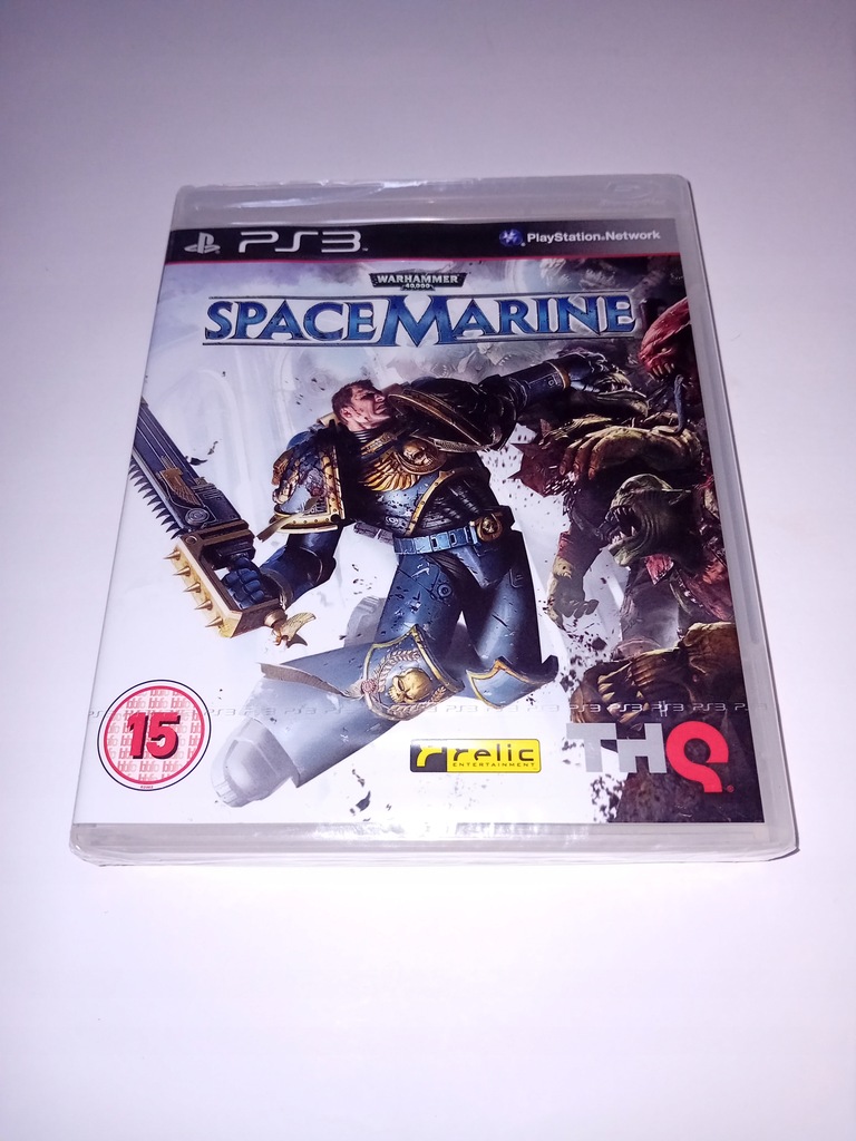 WARHAMMER 40000 SPACE MARINE NOWA !!! ZAFOLIOWANA !!! PS3