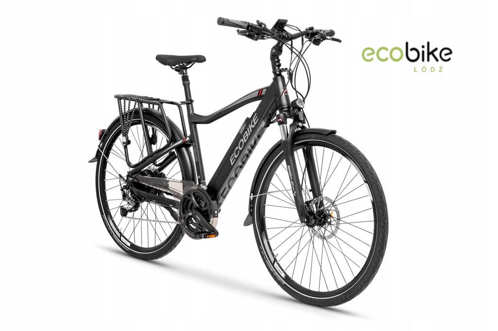 Rower elektryczny Ecobike S cross L black bat.13ah