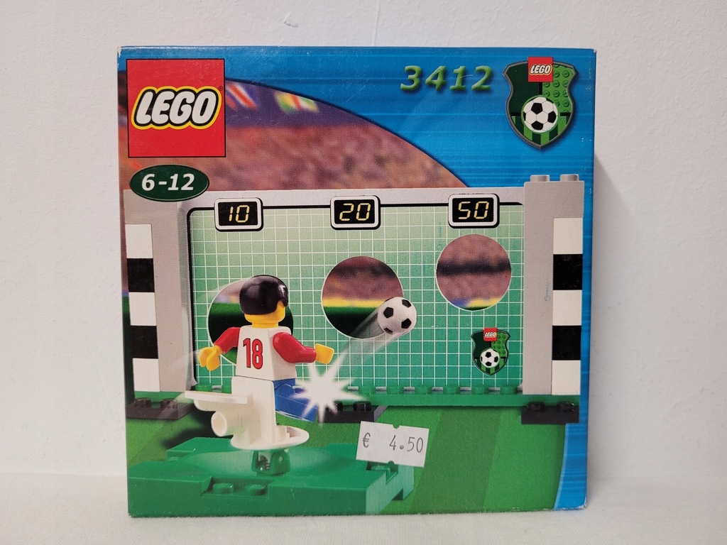 3412 Lego Sports Piłka Nożna Piłkarz MISB nowy