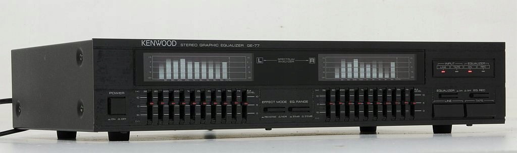 その他 Kenwood GE 77E Kenwood GE-77E Graphic Equalizer 14 Band 2 Channel Stereo