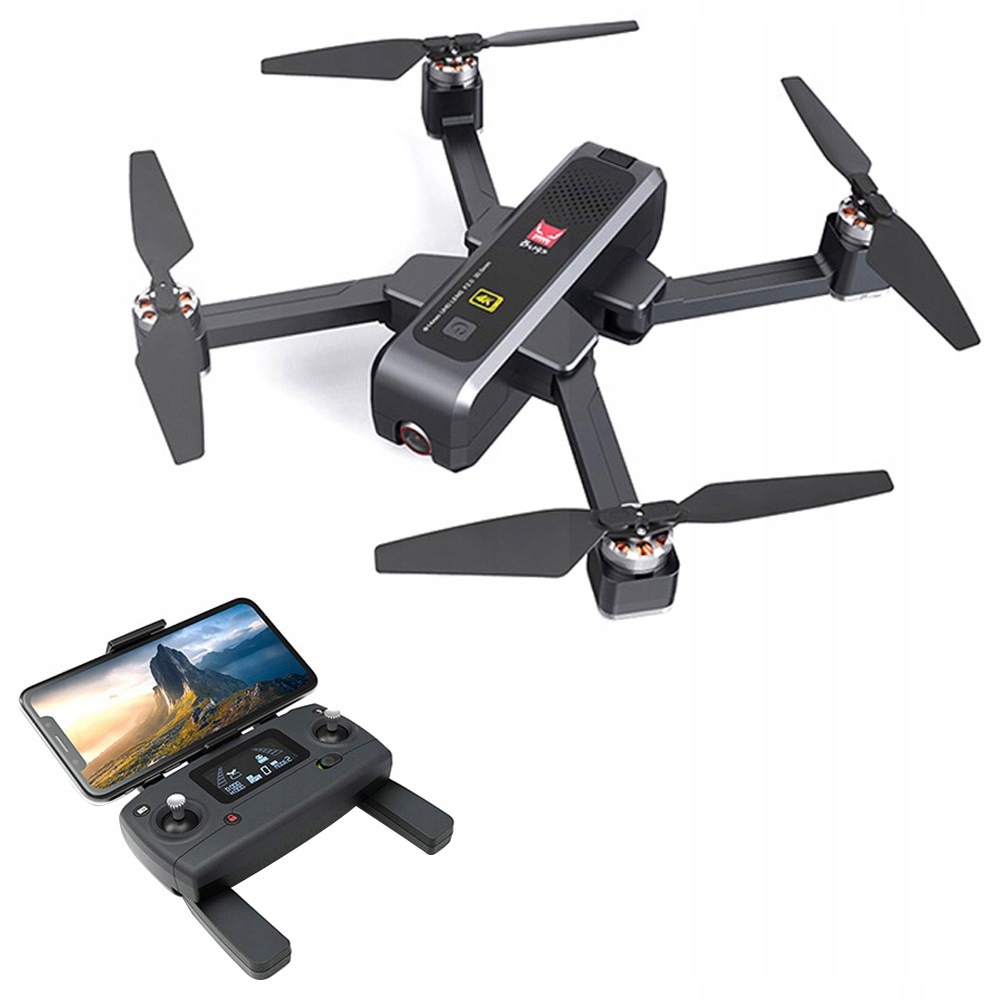 Dron BUGS 4 W Z KAMERA 5G WIFI GPS (R)