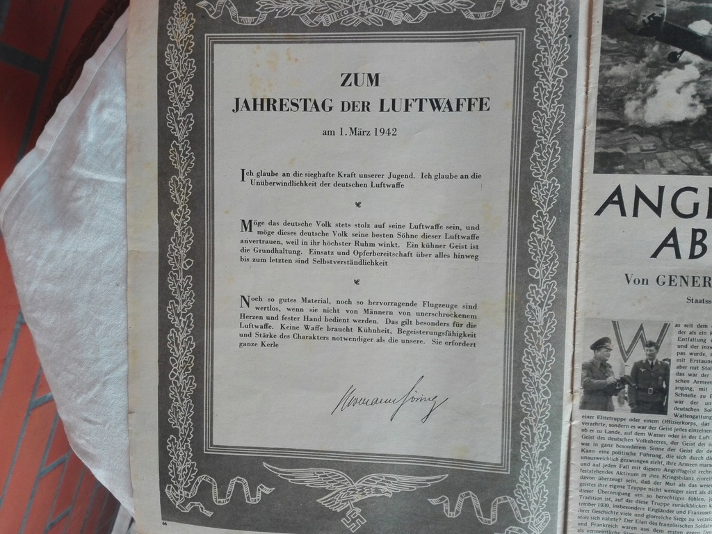 Купить ДЕР АДЛЕР 1943 ГЕРМАН ГОРИНГ ЛЮФТВАФФЕ ЮБИЛЕЙ: отзывы, фото, характеристики в интерне-магазине Aredi.ru