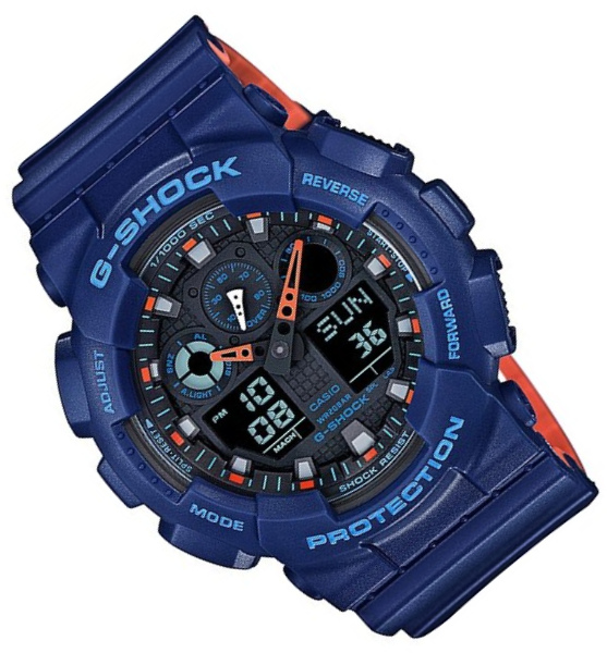 g shock ga 100l 2a