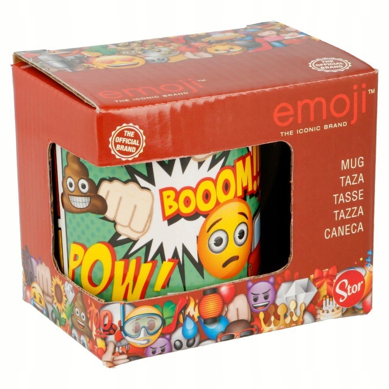 Emoji - Kubek ceramiczny w pudełku prezentowym 200