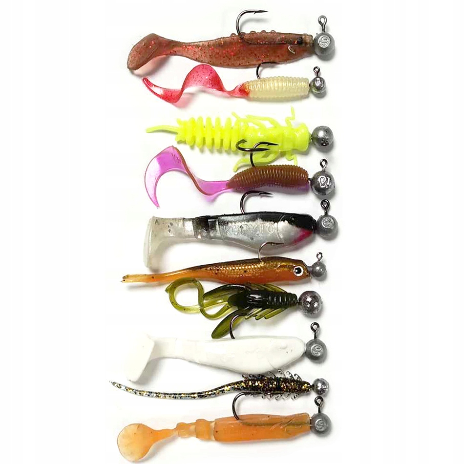 UZBROJONE GUMY NA OKONIA 5CM KILLERY ZESTAW 10SZT