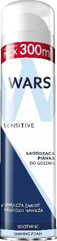 Wars Sensitive Pianka do golenia łagodząca 300ml