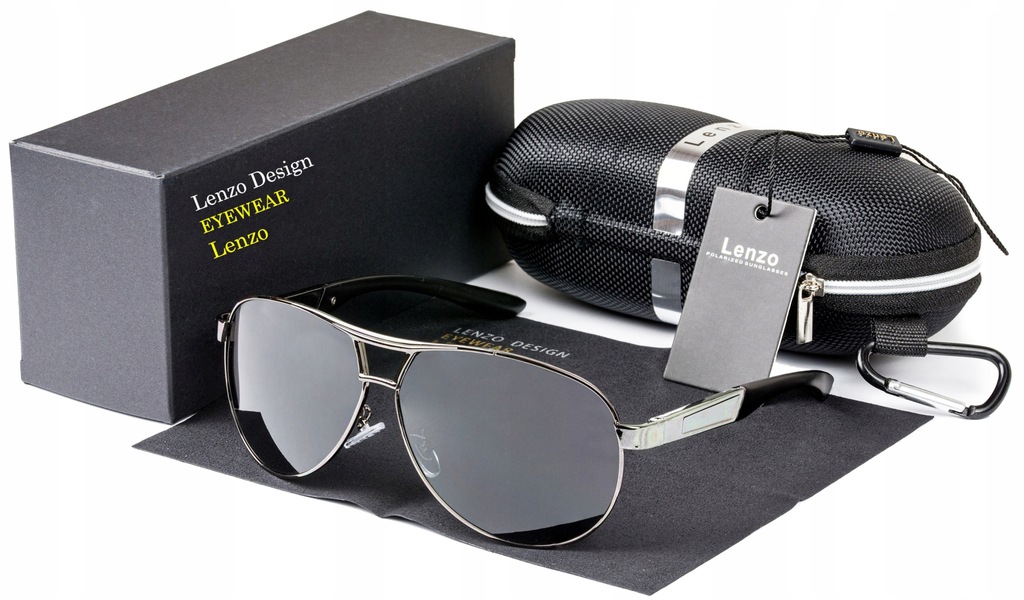 OKULARY PRZECIWSŁONECZNE MĘSKIE 2019 AVIATOR FILTR