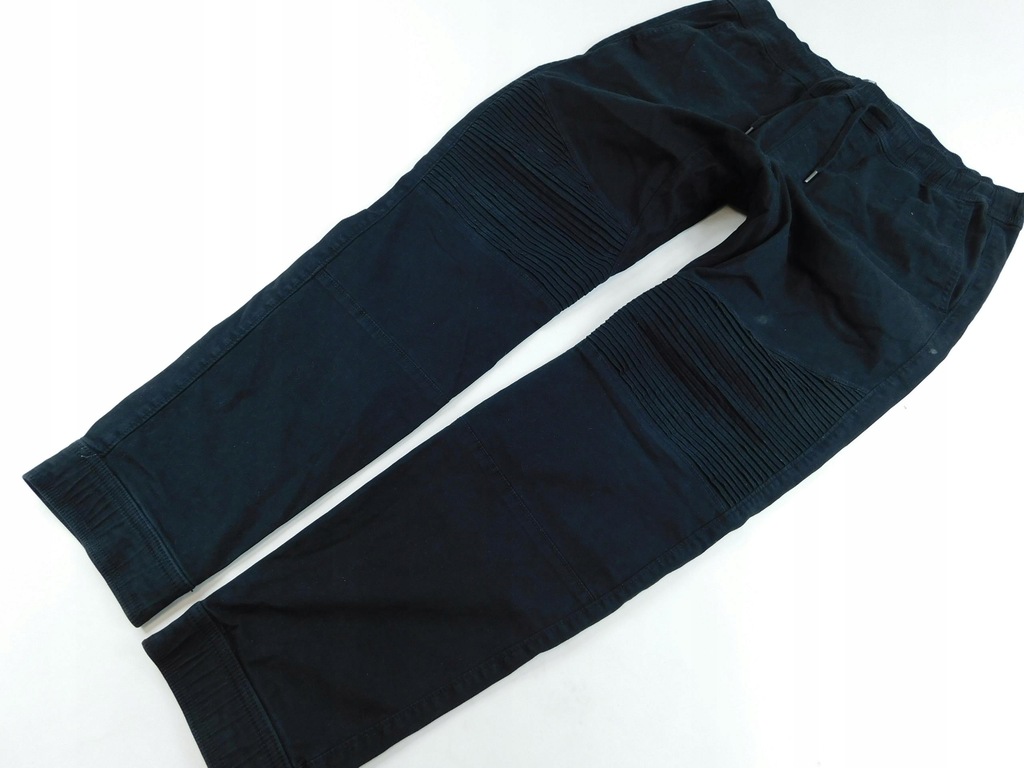 2910d124 HOLLISTER spodnie CZARNE joggery L