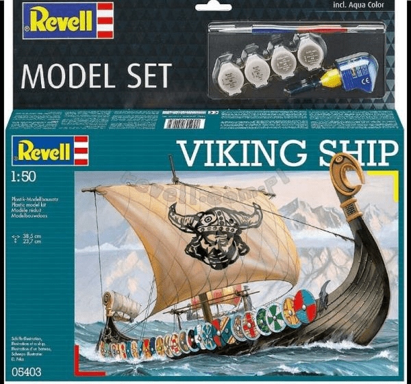 Model do sklejania 1:50 65403 Viking ship Revell