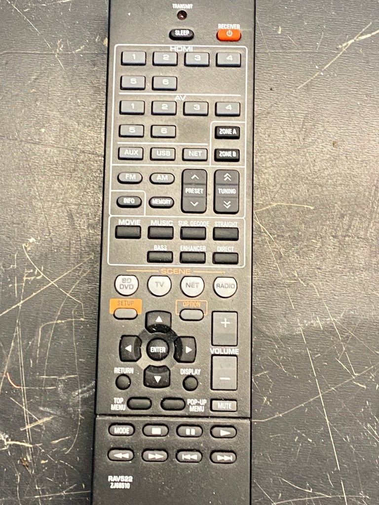 ALLIMITY RAV522 ZJ66510 Sostituisci Telecomando Adatto Per Yamaha Audio System RX-V477 RX-V577 RXV477 RXV577 RAV522-ZJ66510 - Foto 11