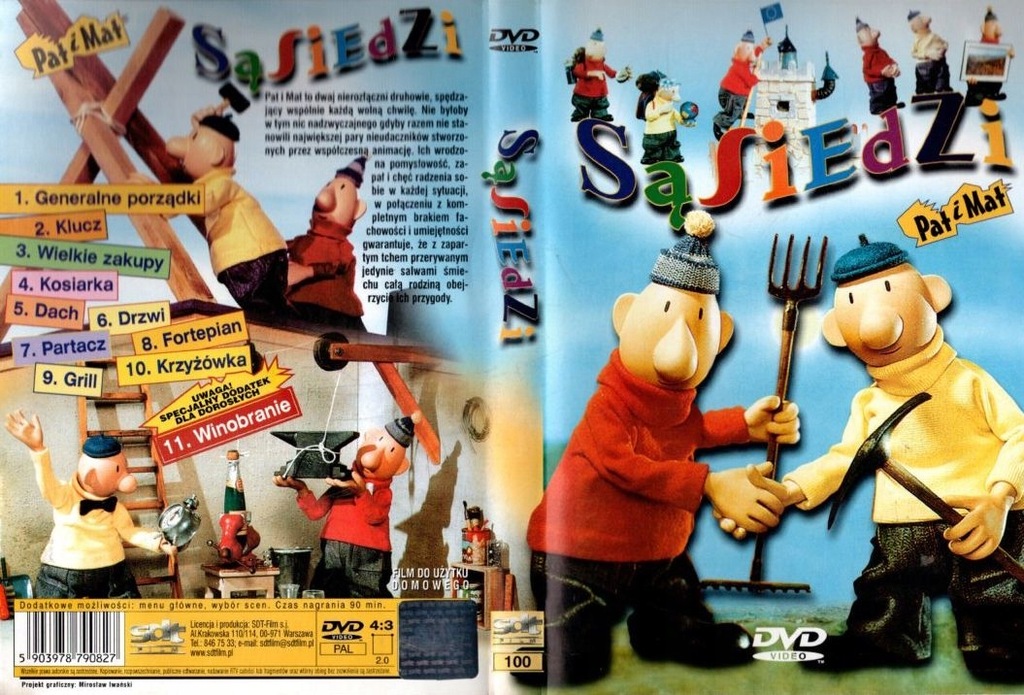 Sąsiedzi Pat i Mat DVD