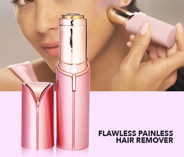 DEPILATOR do Twarzy FLAWLBSS Dyskretna Golarka RÓŻ 8587929261